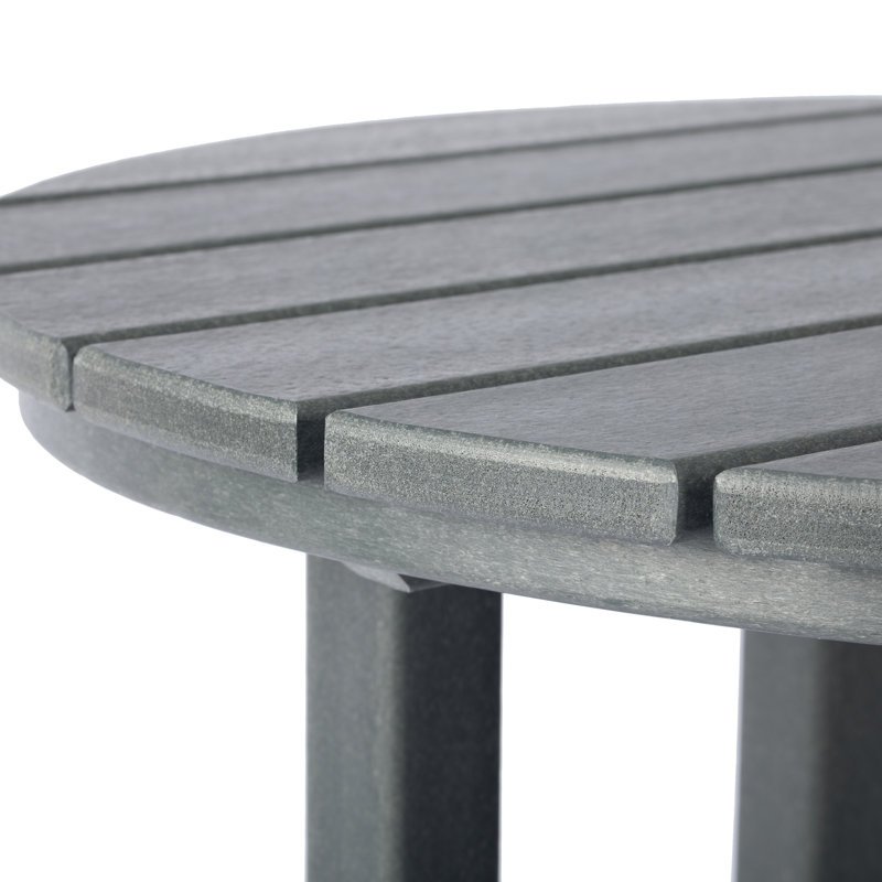 Tabouret de comptoir d'extérieur 24 po Laguna, Gris