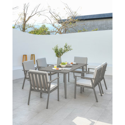 Table de salle à manger d'extérieur pour 8 personnes SeeHill