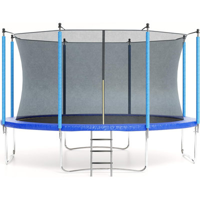 10FT Trampolines For Kids & Adults, Trampoline With Enclosure, Ladder, Recreational Trampolines For Outdoor Jump -  ASOPIX, ZJ_BC_PTO_0Z3BTYFQ