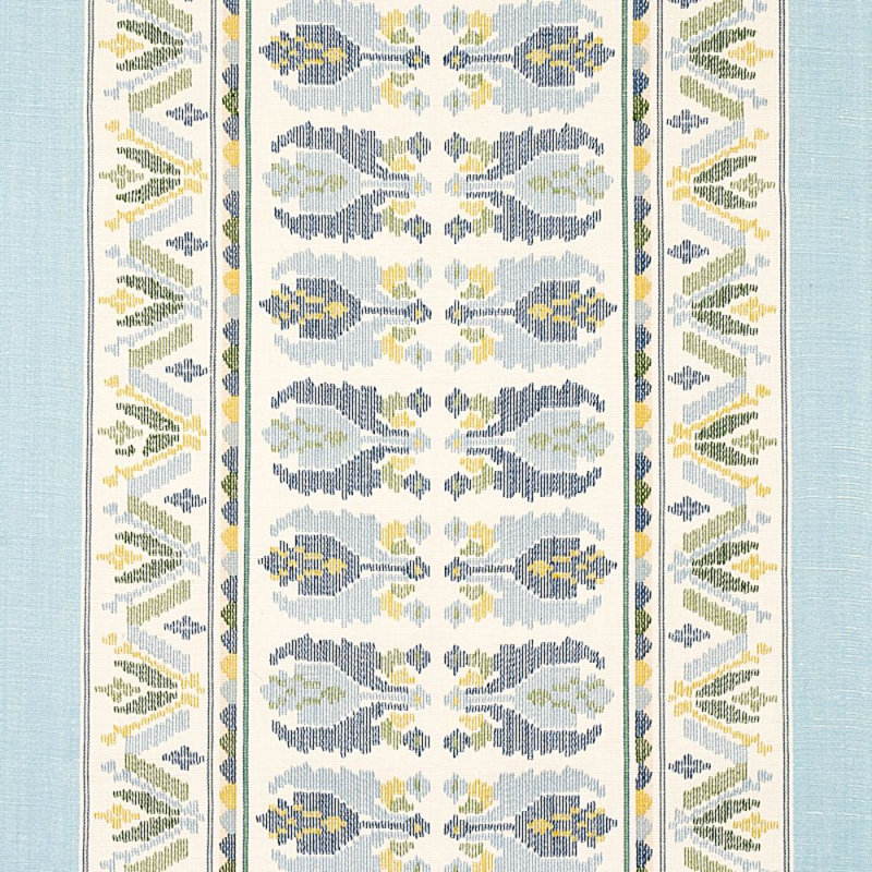 Tissu de broderie Sandor, Chambray