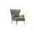 100 % polyester vert est en rupture de stock