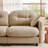 Camel, 3 - Seat, Modular Sectional , Movable , , Throw Pillows, Easy Install Seat Chenille U Shaped Couch With Install, Ergonomic Design, Camel Color-11346346-11346345
