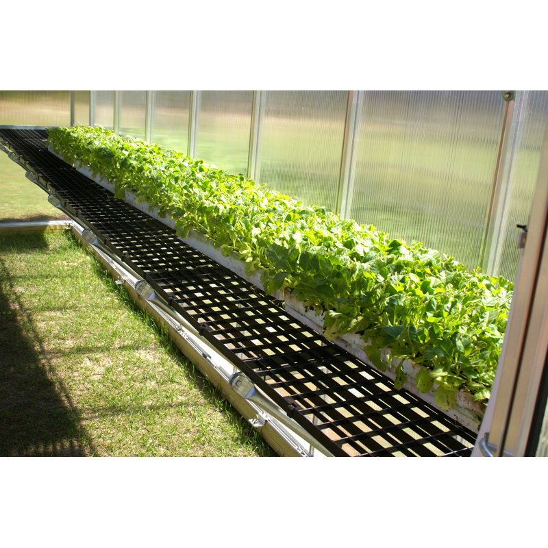 Greenhouse Work Bench System Shelving, 8' W