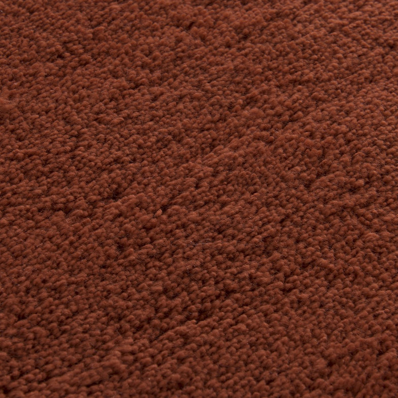 Ensemble de tapis de bain luxueux en acrylique (2 pièces), rouge carrelé, 19,7 po x 23,6 po et 23,6 po x 39,4 po | 100% acrylique, antibactérien, antidérapant | Lavable à la machine, doux et durable, parfait pour les salles de bain modernes