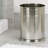 Dual Ridge Aluminum Open Waste Basket - 1.75 Gallons