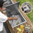 20 in. x 17.37 in. 16 Gauge, Stainless Steel, Dura-Tek Single Bowl Undermount or Drop-In Kitchen Sink with Built-In Accessories