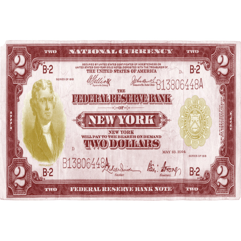 Modern Currency I - Wrapped Canvas Painting, 81cm H x 122cm W