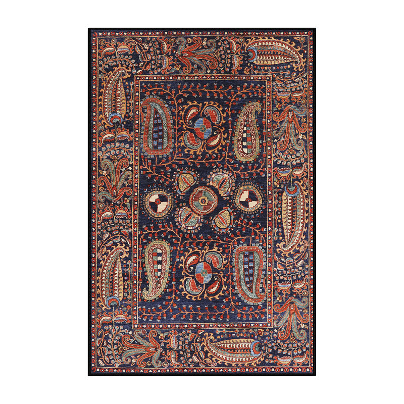 Paisley Indoor Rug, Rectangle 6' x 9'