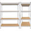 112 cm W Steel Adjustable Height Shelving Unit-492525740