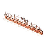 42" Wide Bear Family 8 Light Vanity Light