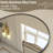Lilaram Shatterproof Arched Wall Mirror -404100502-404100496