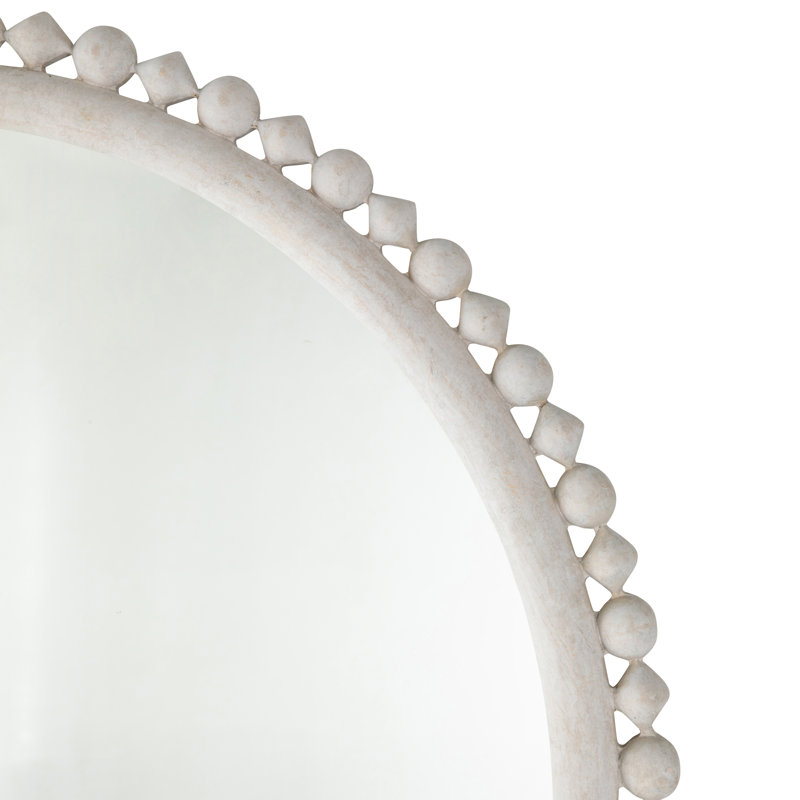 Belle Arch Wood Wall Mirror
