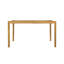 Exquisite Solid Wood Patio Dining Table For Outdoor Enjoyment