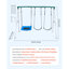 VEVOR Steel Swing Set