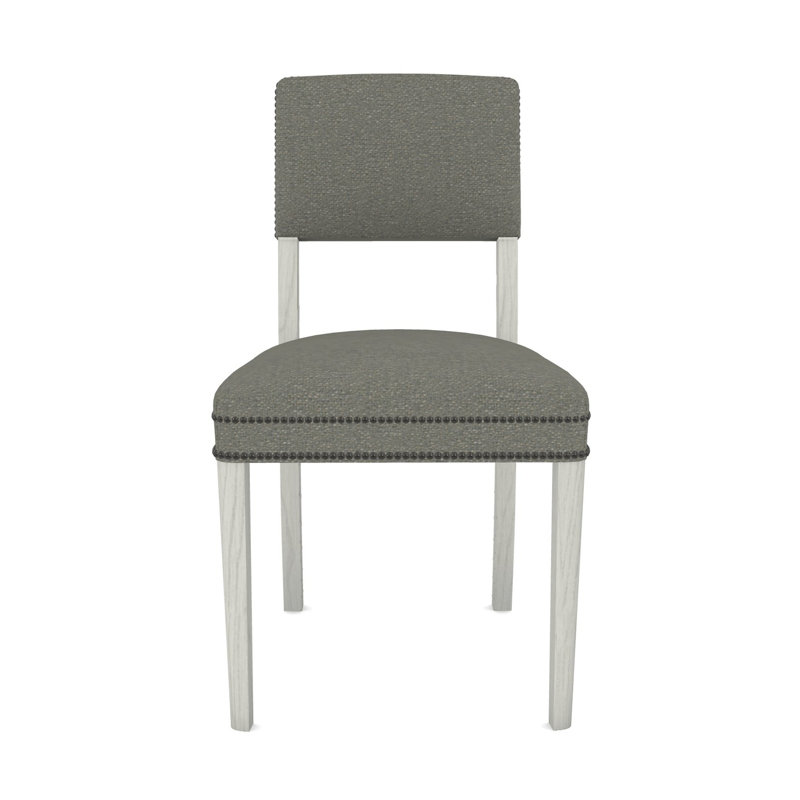 Fauteuil d'appoint Newton, Chenille Crypton® ardoise Nomad, Casablanca
