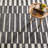 Heights Charcoal Handwoven Wool Rug-74721188