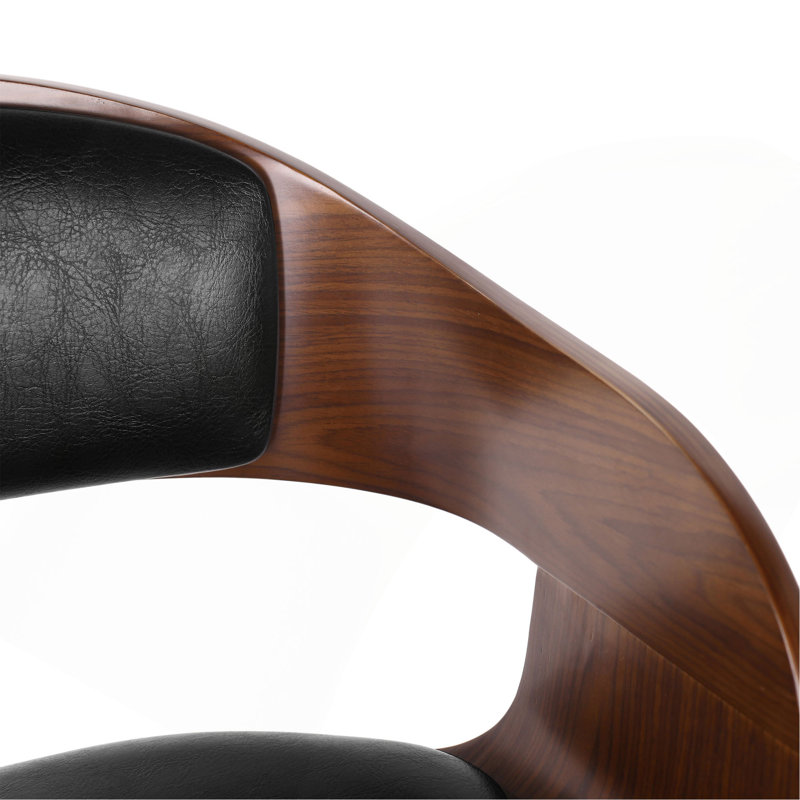 Sophisticated Swivel Bar Stools For Stylish Seating Experience, Black