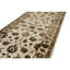 Tapis ivoire et doré de haute qualité noué à la main