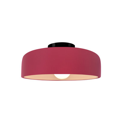 Dottie Ceramic LED Semi Flush Mount