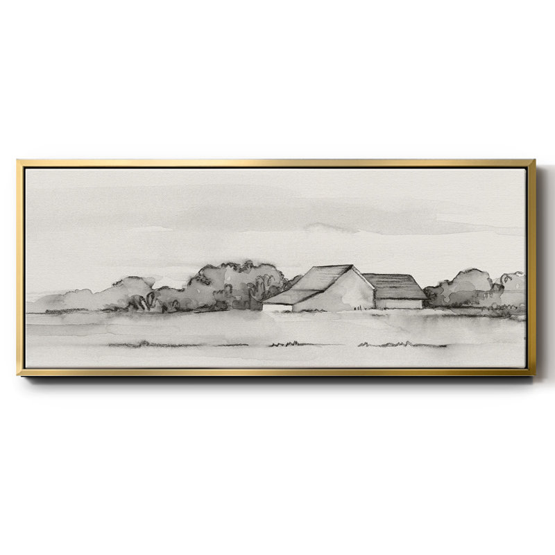 Wyeth Barn II- Framed Canvas