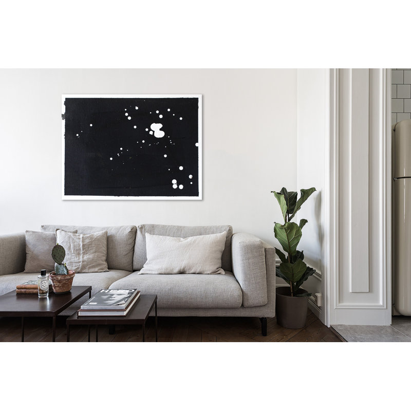 Coffee Black, Please 1 Piece Wrapped Canvas Painting, 30 cm H x 41 cm W