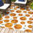 Kaue Citrus Slice High-Low Orange/Cream Indoor/Outdoor Rug-185882686