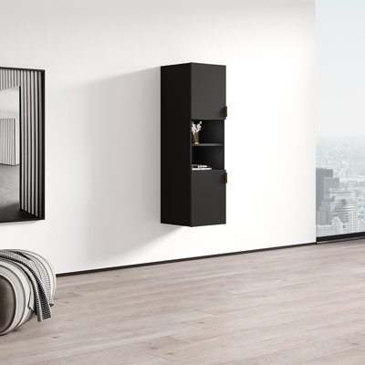Bali 13.6" Bookcase with Matte Finish