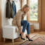 Fabric Upholstered Storage Bench-389275073
