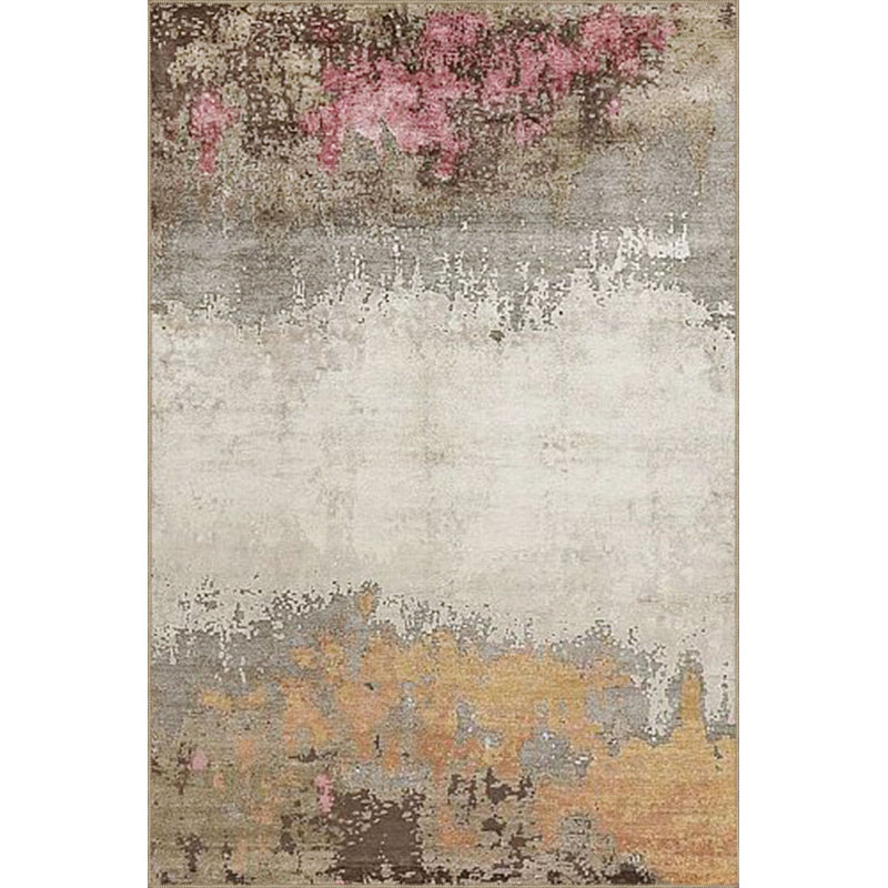 Tapis tissé à motif lavable, Sous-tapis rectangulaire de 3 pi 3 po x 4 pi 11 po