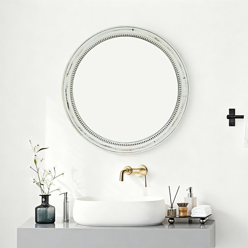Miroir mural rond