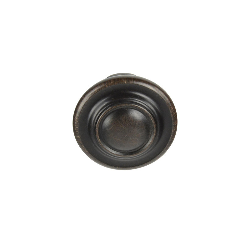 Origins 1 1/4 In. Diameter Round Knob, Oil-Rubbed Bronze