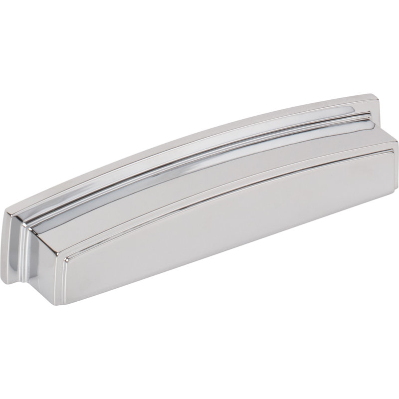 Cup / Bin Pull, Polished Chrome