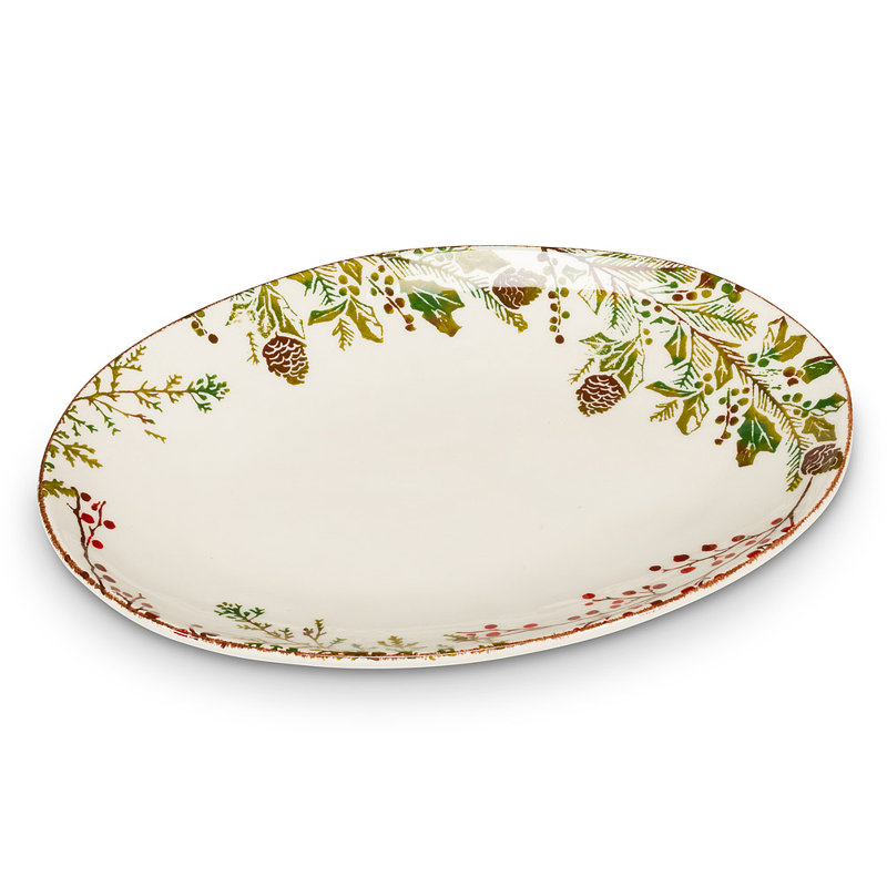 The Holiday Aisle® Ceramic Platter