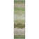 Premium Machine Washable Tweedy Green Rug