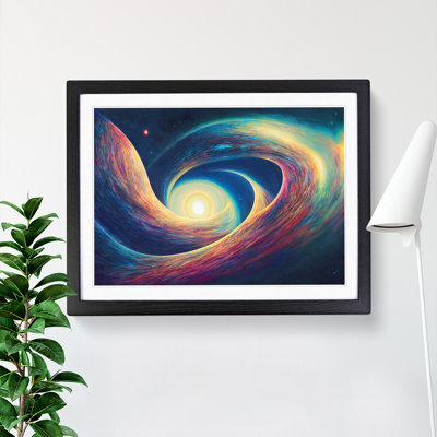 XH1022-8724X Surreal Cosmos Vol.4 1 Piece Single Picture Frame Wall Art
