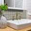 4'' W x 4'' L Vinyl Peel and Stick Mosaic Tile