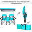 Banc de camping pliant Corinth-1129621586