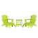 Shaunna 2 - Person Patio Conversation Sets