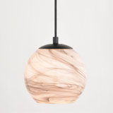 Luminaire suspendu simple à 1 lumière Milano