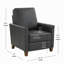 Fauteuil inclinable moderne en similicuir-1212333960