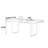 French Minimalist Rectangle Marble Table-1647896788