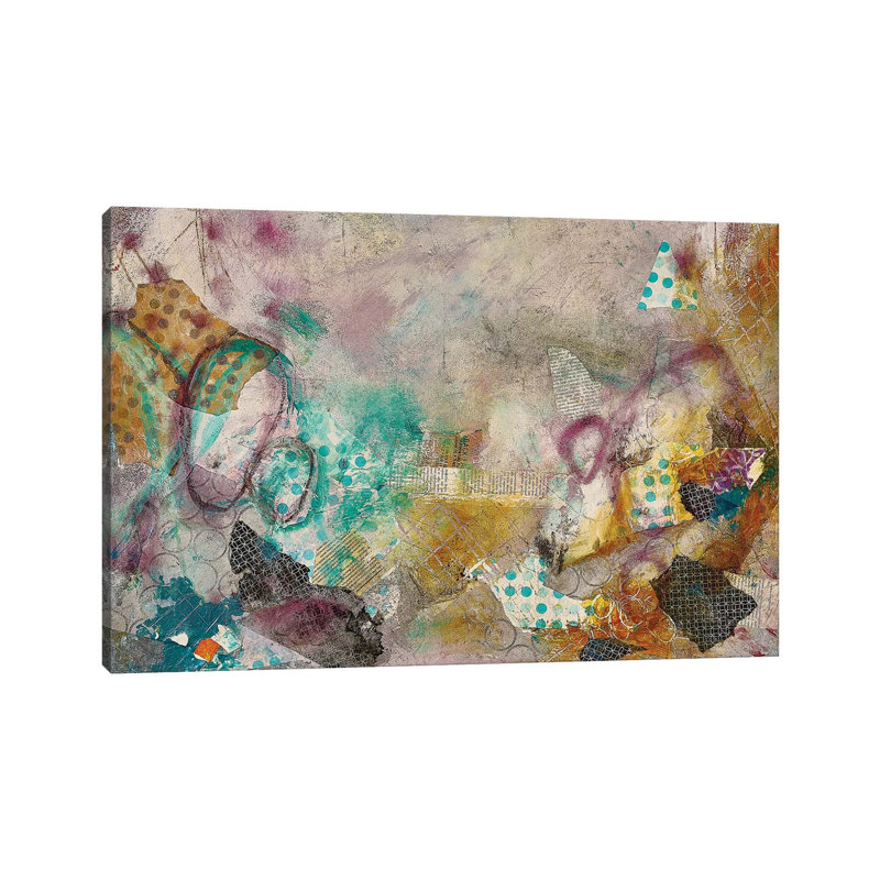 Bits And Pieces by Deb Chaney - Print on Canvas, 30.48 cm H x 45.72 cm W, Wrapped Canvas