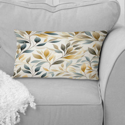 Coussin Neutral Leaves II - Plants