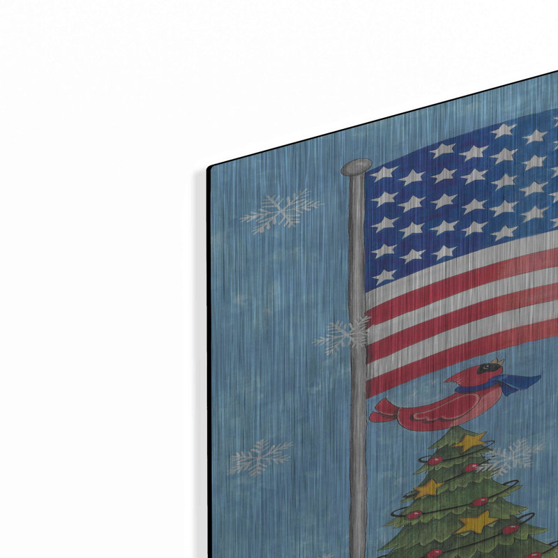«Patriotic Snowman» par Deb Strain, H 36 po x l 24 po