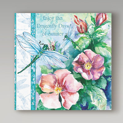 «Natures Dragonfly Days» par Dartis, impression sur toile tendue
