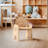 Solid Wood Adjustable Kids Chair for Toddlers and Kids with Frog Backrest-2054561671