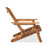 3-piece Solid Wood Adirondack Seating Group With Side Table