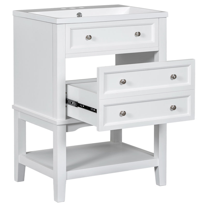 Ensemble de meuble-lavabo simple 24,11 "Maymoona