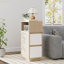 25cm W Solid Wood Bedside Table-1955879592