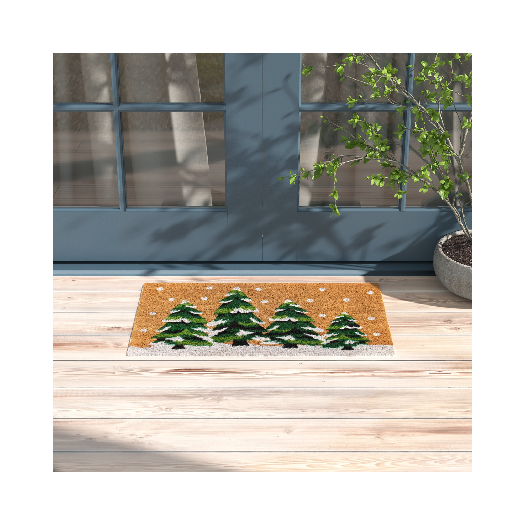 Branley Non-Slip Christmas Doormat
